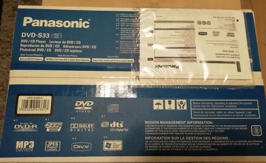 Panasonic DVD-S33