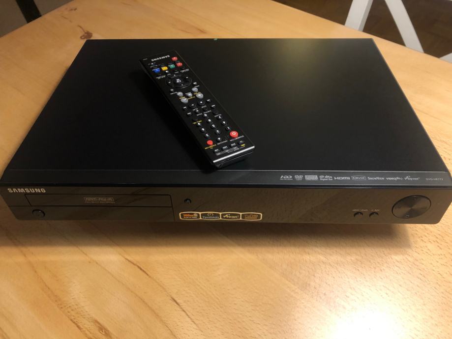 Samsung DVDHR773 DVD/BluRay player DVD recorder Black