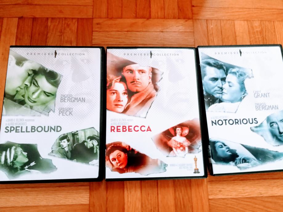 Alfred Hitchcock kolekcija (3x DVD)