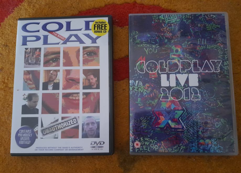 Coldplay (2x dvojni DVD)