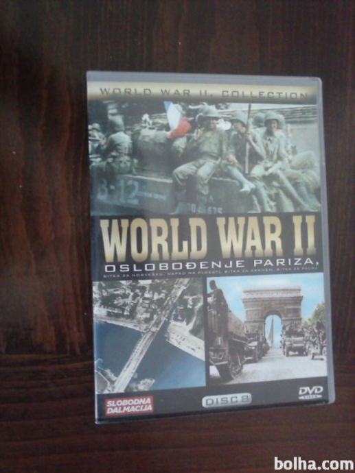 Dokumentarni film DVD Drugi svjetski rat DISC 8