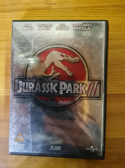 DVD Jurassic Park, 2 kosa