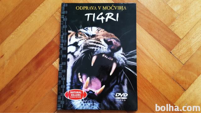 DVD Odprava v močvirja: Tigri (serija plenilci od blizu)