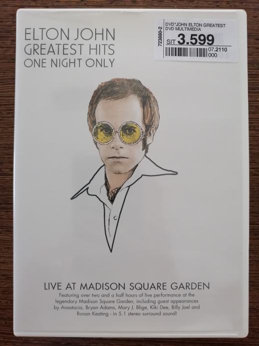 Elton John - Live at Madison Square Garden - DVD!