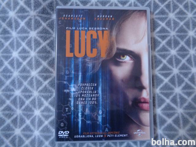 film Lucy na DVD-ju, film je kot nov, (SLO podnapisi)