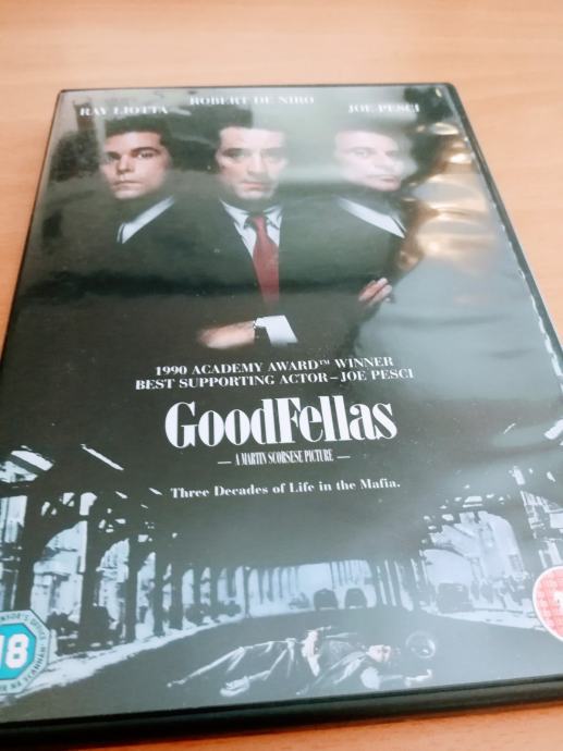 Goodfellas (1990) DVD film (angleška izdaja)