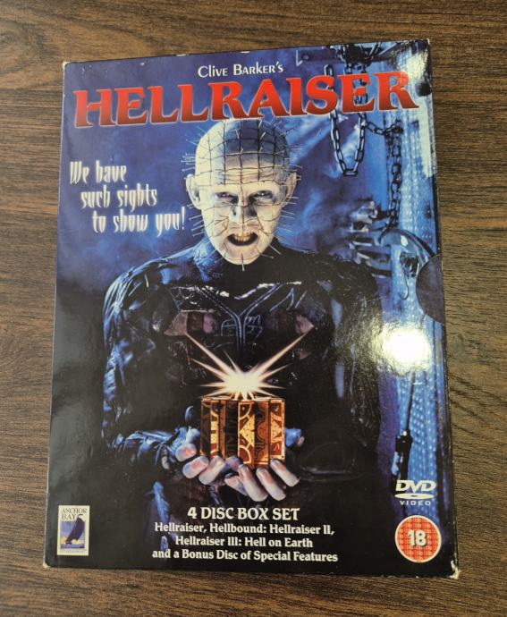 Hellraiser 1-3 [4-disc Box Set] [DVD]