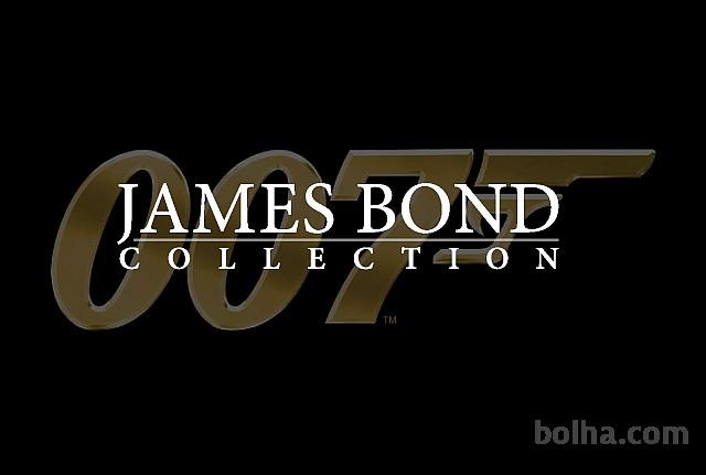 James Bond 007 kompletna zbirka - 25 DVD-jev - SLO podnapisi