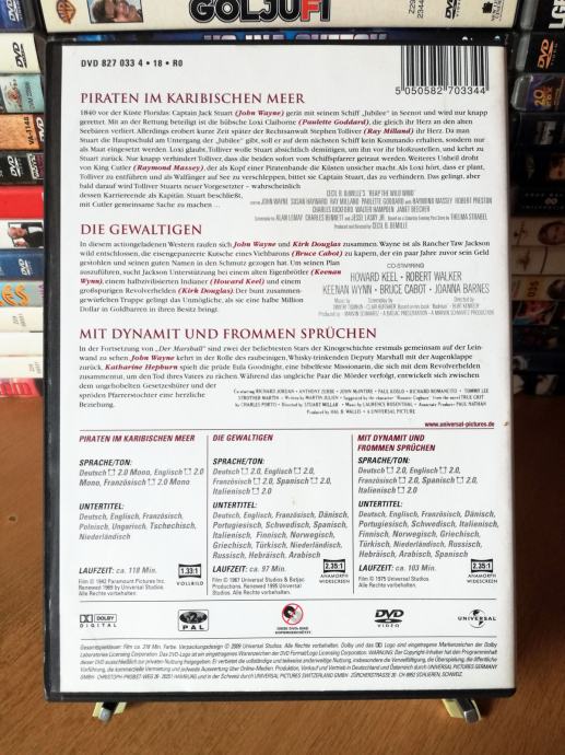John Wayne Collection BOX SET (1942-1975) 3xDVD