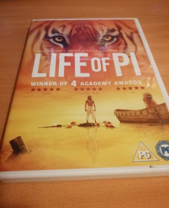 Life of Pi (2012) DVD film (angleški podnapisi)
