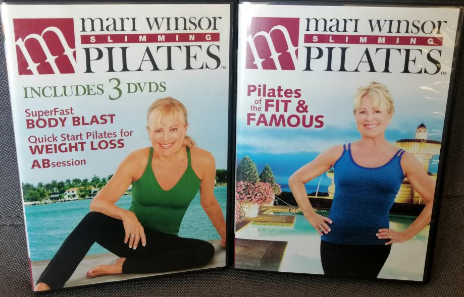 Mari Winsor Slimming PILATES - 4x DVD
