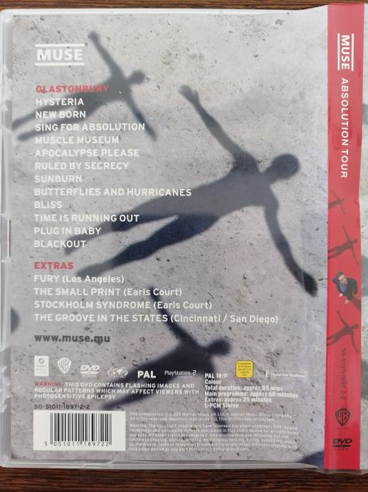 muse absolution tour dvd