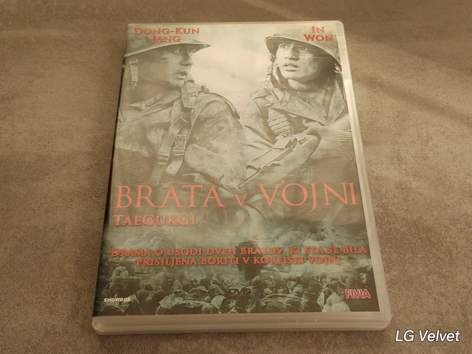 Odlično ohranjen DVD film Brata v vojni