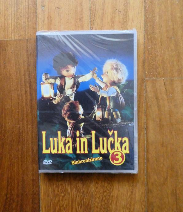 Prodam sinhroniziran film na DVDju Luka in Lučka.