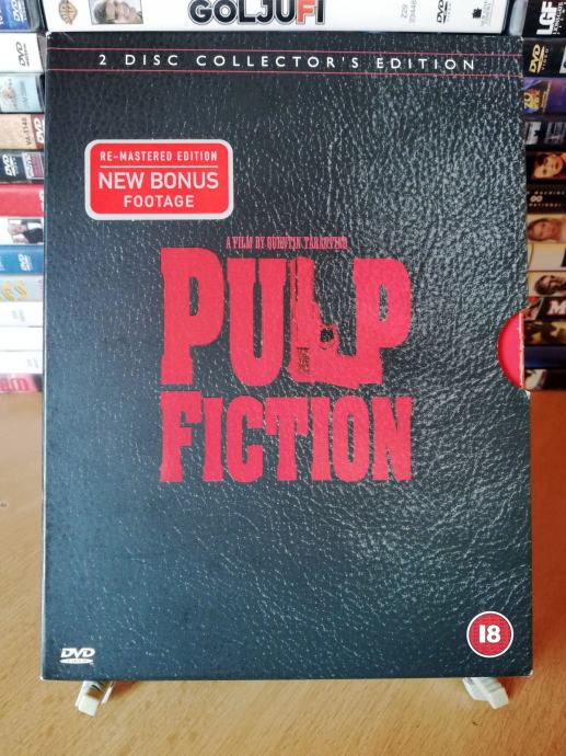 Pulp Fiction (1994) Dvojna zbirateljska remastered DVD izdaja BOXSET