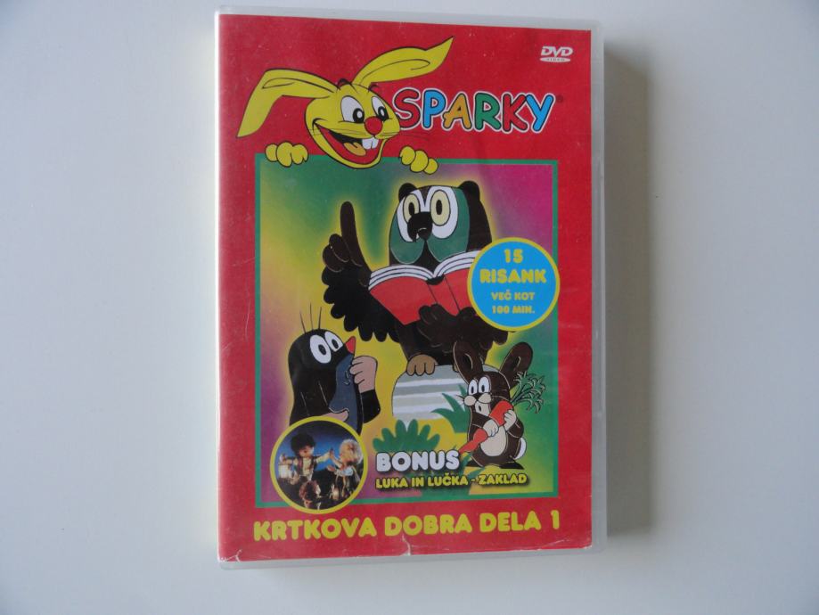 SPARKY, KRTKOVA DOBRA DELA 1, DVD