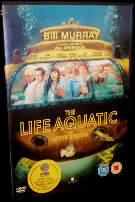 The Life Aquatic with Steve Zissou (2004, Wes Anderson), 2xDVD