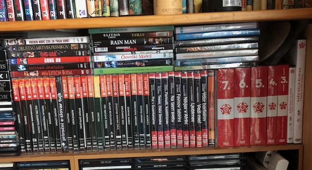Zbirka DVD filmov