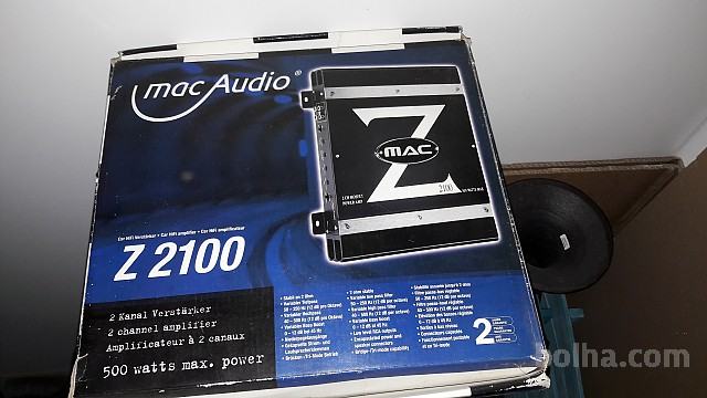 Prodam avtoojačevalec Mac Audio Z2100