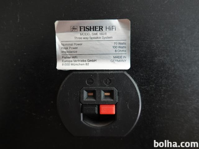 Komplet zvočnikov Fisher HiFi SME 180/II
