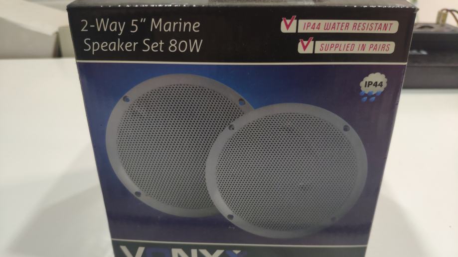 Vonyx Marine Speakers 5 inch 80W