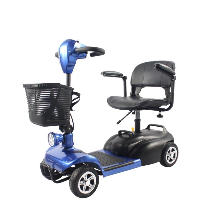 Zložljiv prenosni invalidski skuter