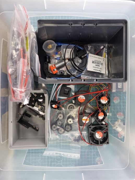 Deli za 3D printer, Nema 17, Ramps 1.4, BLTouch,....