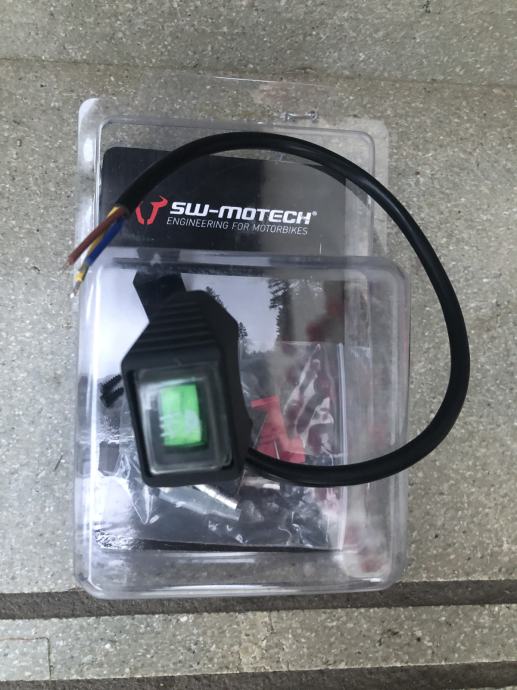 Câble Adaptateur Norm Vers Mini-USB 12V - 100cm - Marque SW MOTECH - Neuf