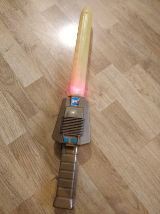 ÉPÉE VINTAGE POWER Rangers White Ranger Talking SABA Bandai EUR 56,17