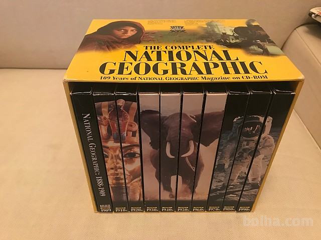 National Geographic CD-ROM zbirka - KOT NOVO!