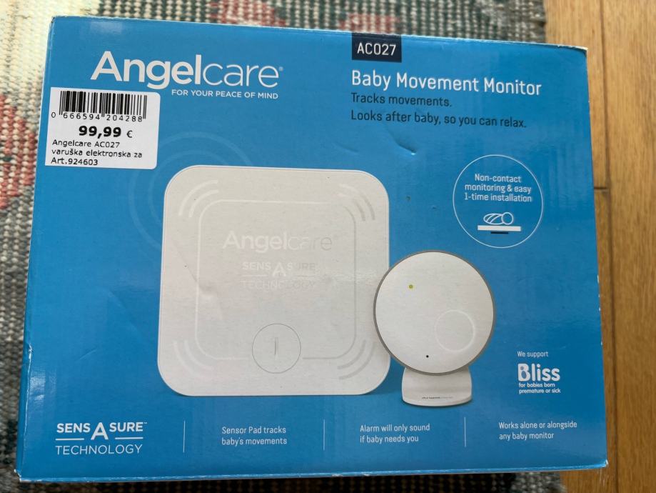Angelcare baby movement monitor (podlaga in senzor)