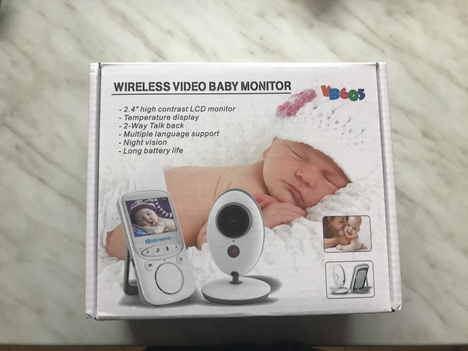 Otroška elektronska baby video varuška