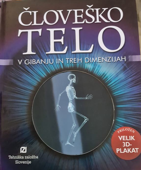 knjiga Človeško telo v gibanju in treh dimenzijah