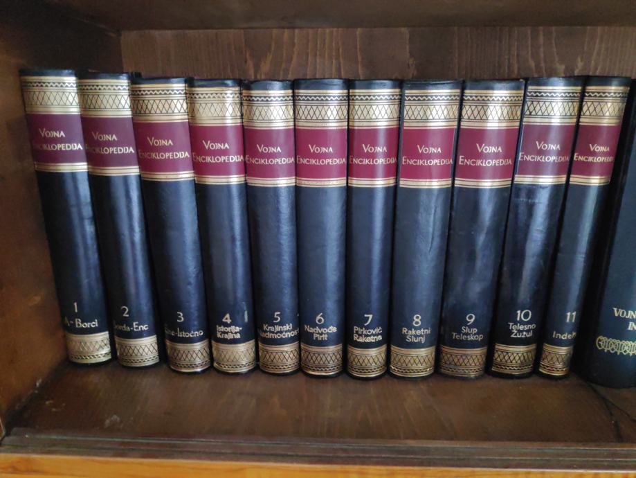 Vojna enciklopedija (11 knjig)