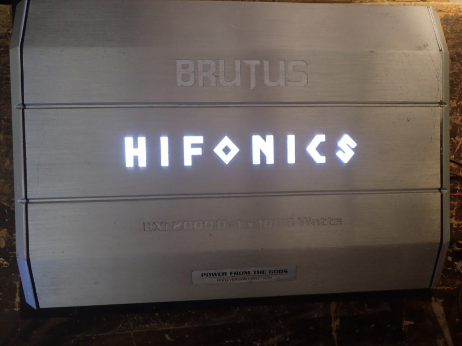 Avtoojačevalec Hifonics Brutus BXi2000d