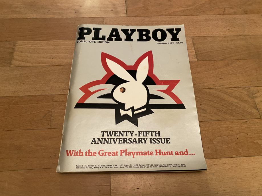 Vintage Playboy twenty-fifth anniversary issue 1979 collectors edition