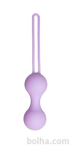 Vaginalne kroglice Easytoys Big Kegel Ball, vijolična