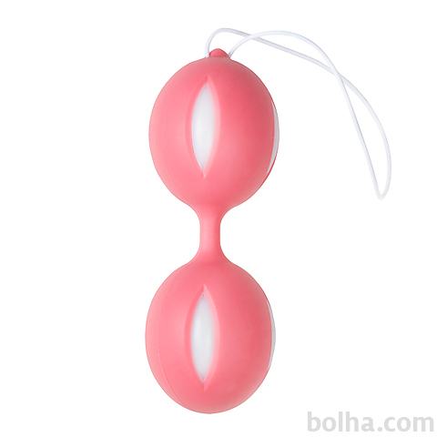 Vaginalne kroglice Wiggle, roza