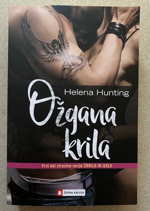 *Vroč erotični roman OŽGANA KRILA, Helena Hunting - NOVO prodam