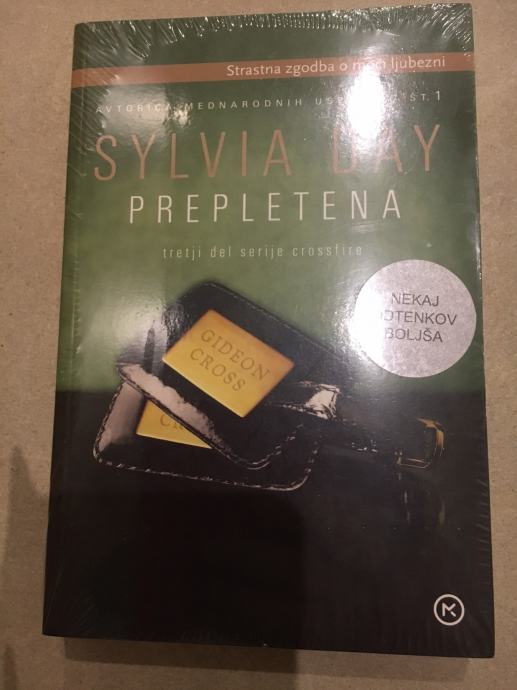 *Vroč erotični roman PREPLETENA, Sylvia Day - NOVO prodam