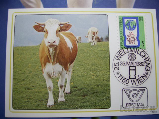 Avstrija 1982- CM Svetovni dan Mleko
