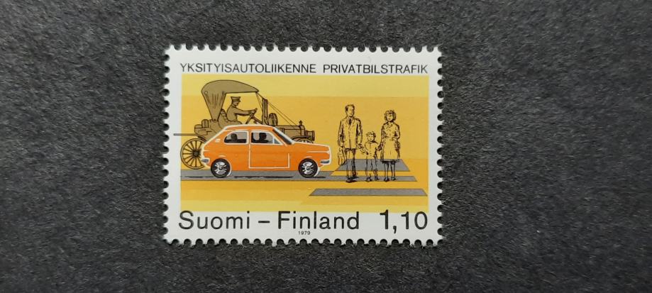 avtomobili - Finska 1979 - Mi 849 - čista znamka (Rafl01)