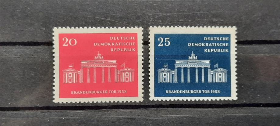 BERLIN - DDR 1958 - Mi 665/666 - serija, čiste (Rafl01)
