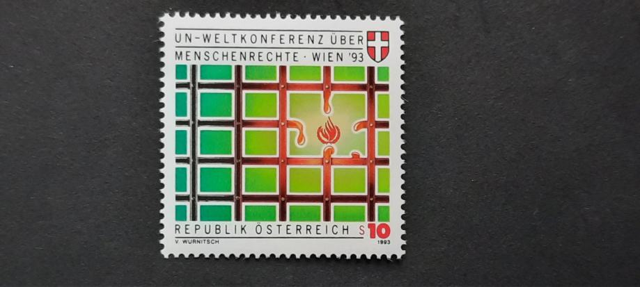 človekove pravice - Avstrija 1993 - Mi 2099 - čista znamka (Rafl01)