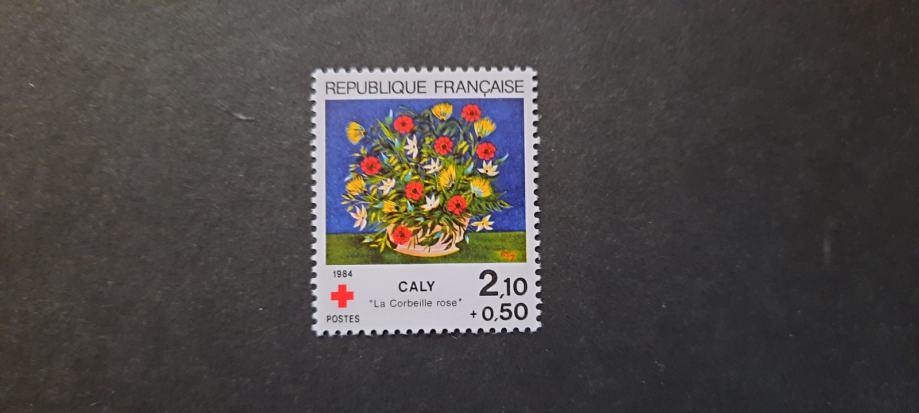cvetlice - Francija 1984 - Mi 2473 - čista znamka (Rafl01)