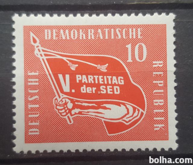 dan partije - DDR 1958 - Mi 633 - čista znamka (Rafl01)