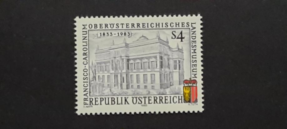 deželni muzej - Avstrija 1983 - Mi 1758 - čista znamka (Rafl01)