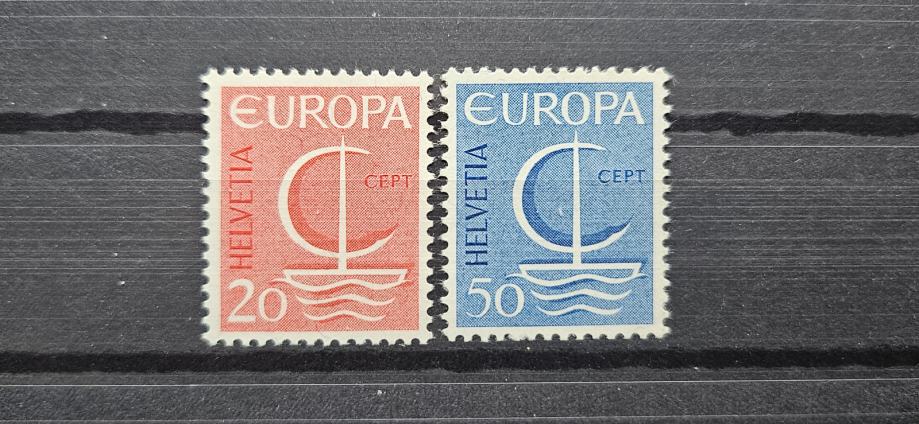 Evropa, CEPT - Švica 1966 - Mi 843/844 - serija, čiste (Rafl01)