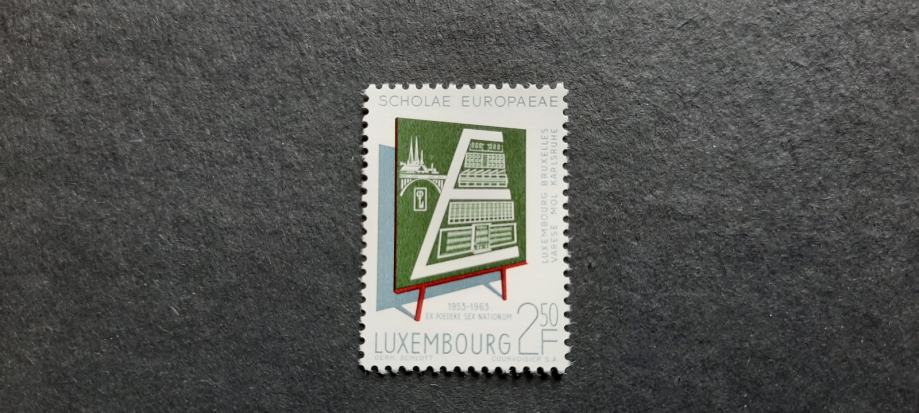 Evropske šole - Luxembourg 1963 - Mi 666 - čista znamka (Rafl01)