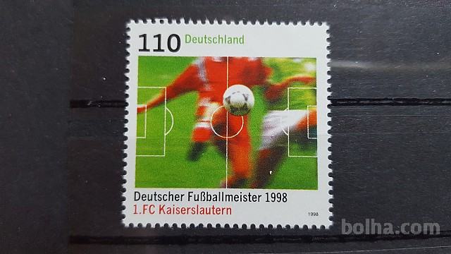 FC Kaiserslautern - Nemčija 1998 - Mi 2010 - čista znamka (Rafl01)